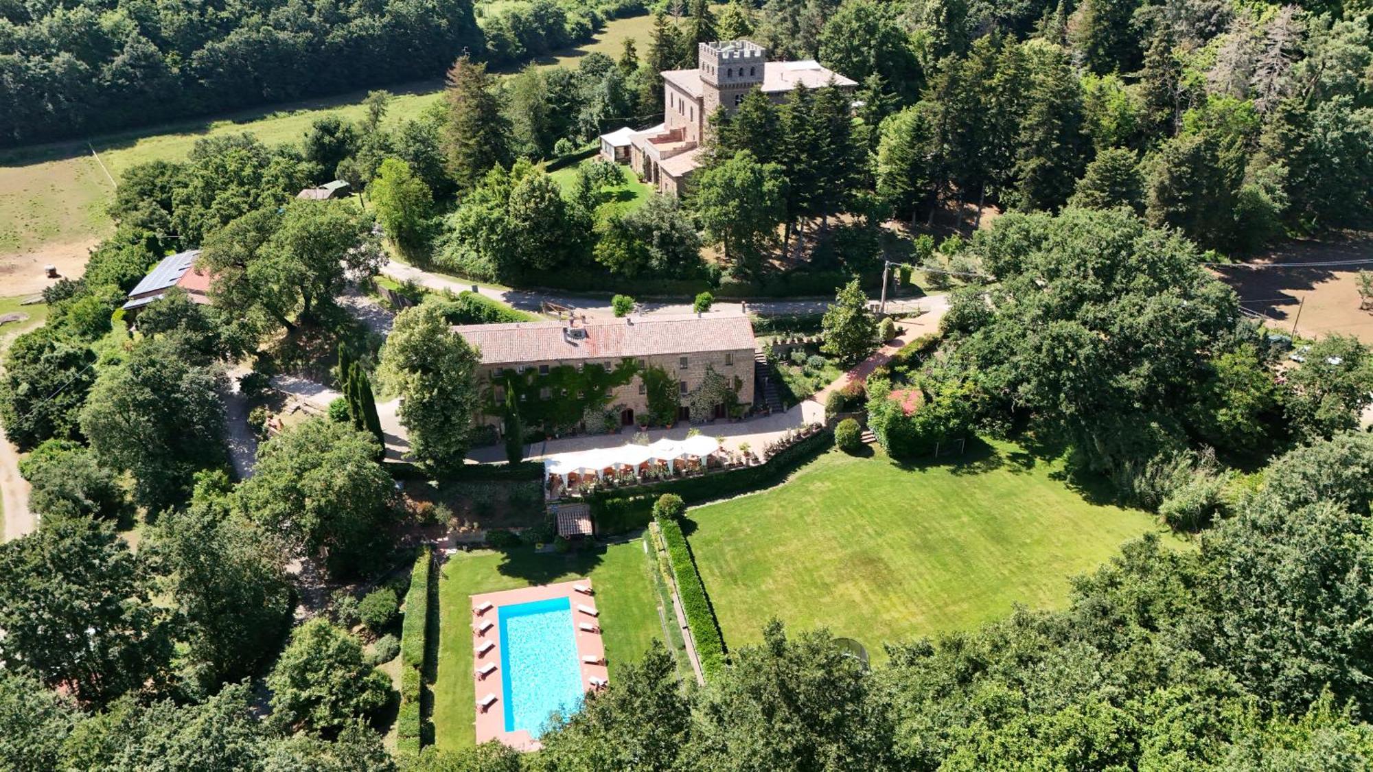 Castello Santa Cristina Villa Grotte di Castro Bagian luar foto