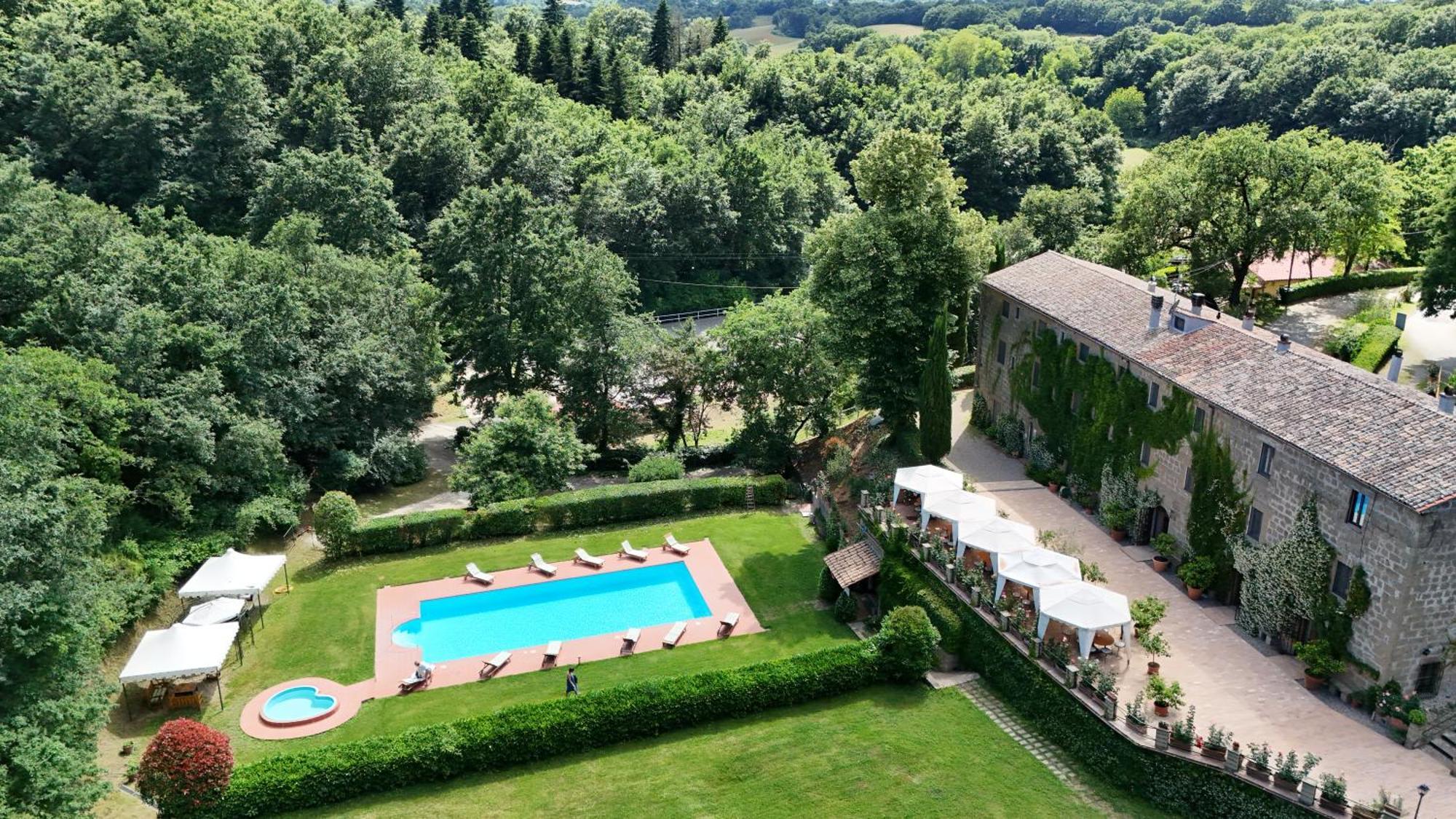 Castello Santa Cristina Villa Grotte di Castro Bagian luar foto